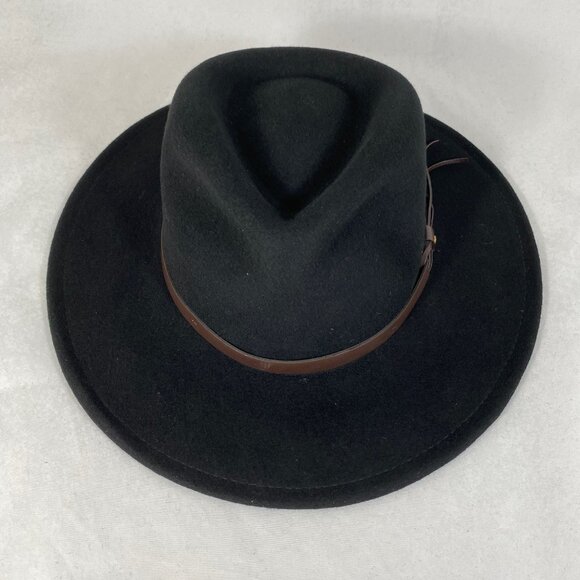 Scala C-Crown Pinch Front Fedora Hat / Indiana Jones Style NWOT - Picture 2 of 10